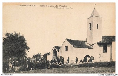 BAHP3-0344-34 - Umgebung von SAINT-PONS - Notre-Dame de Tredos