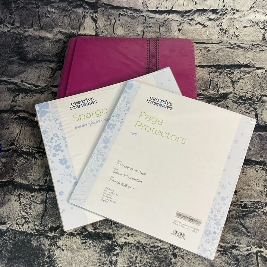 Protetores de página de álbum e páginas de recortes 2008 Creative Memories GIRLFRIENDS GIRLFRIENDS - Imagem 2 de 4