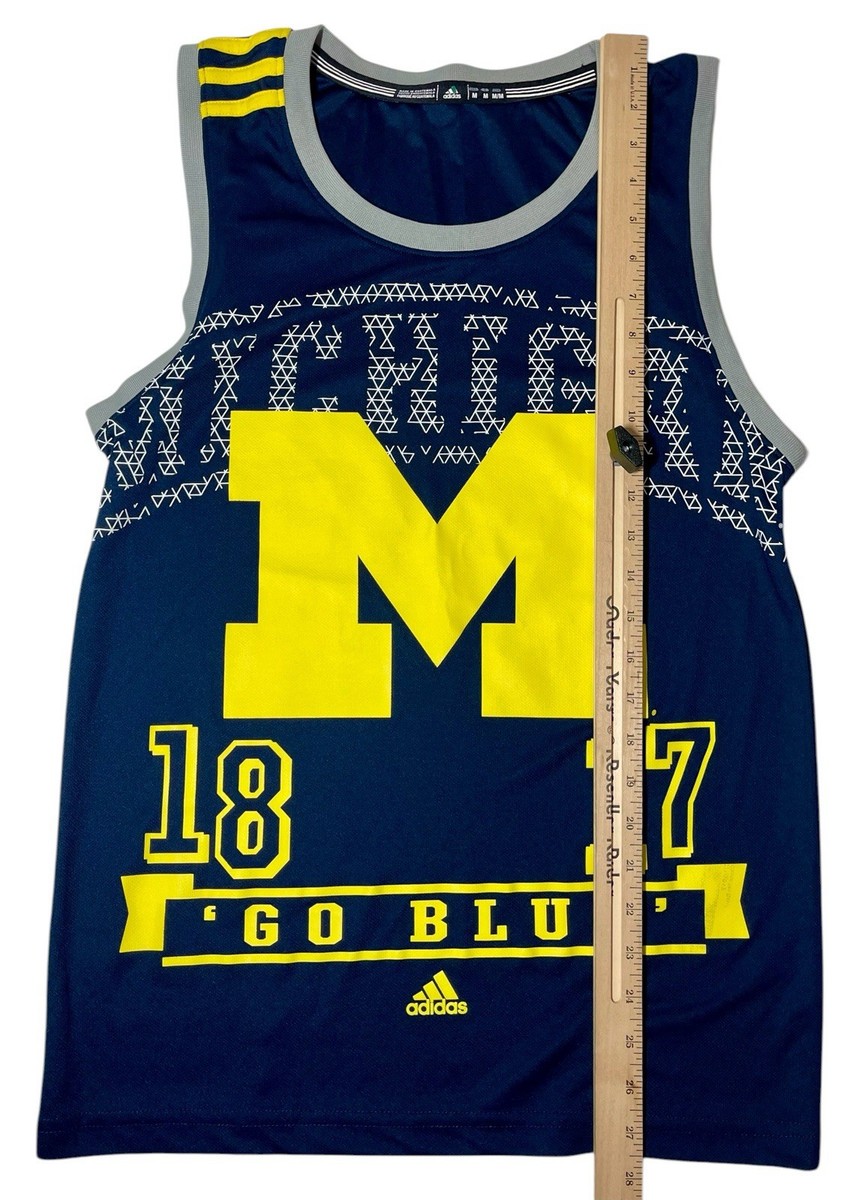 University of Michigan Wolverines Basketball Jersey Tank Top