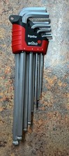 Wiha 9 Piece ErgoStar Ball End Hex L-Key Set - Metric