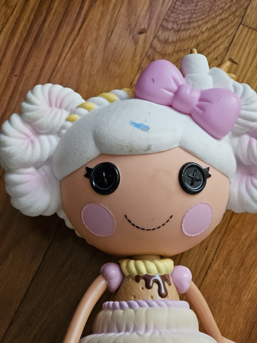 Lalaloopsy Doll Toasty Sweet Fluff Marshmallow Cupcake Full Size