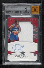 2020 Crown Royale Rookie Silhouettes /199 Daniel Oturu #118 BGS 9 MINT Auto 02v3