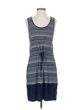 Olive and Oak Women Blue Casual Dress S