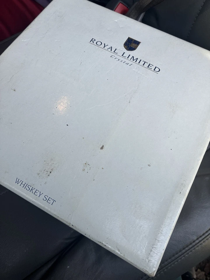 Royal Limited 24% Lead Crystal Water Goblet (s) Glass RLZ7 Czech 10-oz Lot of 4 - Image 2 of 4