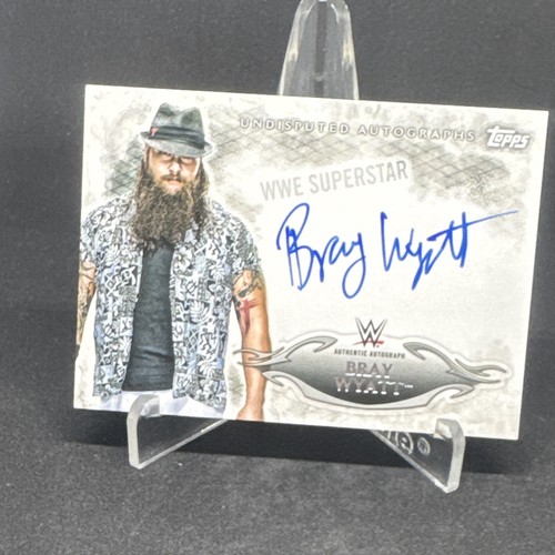 Topps 2015 WWE Undisputed Bray Wyatt Undisputed Autographs UA-BW Auto