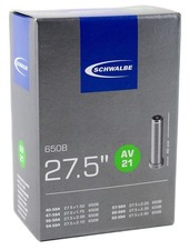 Image of Schwalbe AV21 Inner Tube (27.5 x 1.50-2.40") Schrader Valve Tube 40mm Valve