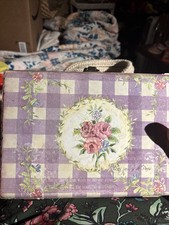 Vintage Floral Trunk Case