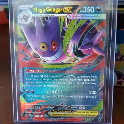 Pokémon TCG Phantasmal Flames Holo Full Art Lot: Mega EX & Empoleon ex (11)