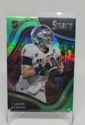 2022 Panini Select Draft Picks - Field Level Carson Strong #111 Dragon Scale...