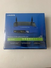 NEW SEALED BOX - Linksys Model WRT54GL Wireless-G Broadband WiFi Router