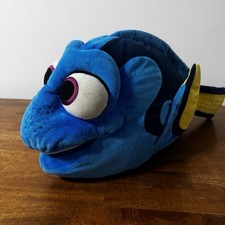 finding Nemo and Dory plush 25 inch pillow Disney Fish Blue Stuffed Animal