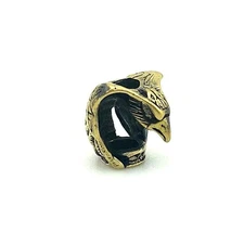 Knife Beads Lanyard Outdoors Diy Tools Edc Brass Eagle Pendants Key Rings Access