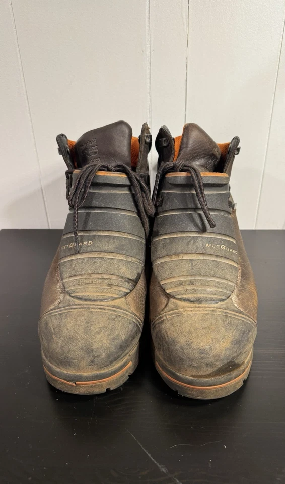 Talla 13W Timberland PRO Endurance Met Guard Punta de Acero Cuero Marrón Bota de Trabajo Foto 2 de 4