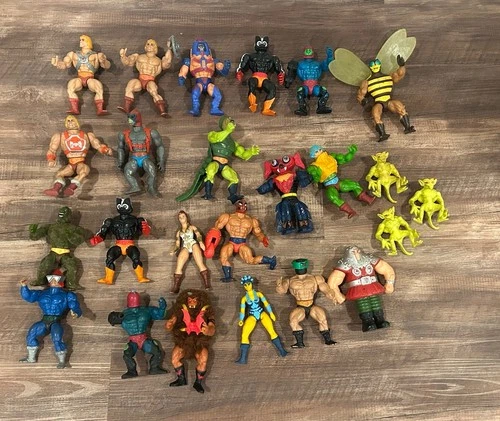 Vintage Mattel Masters Of The Universe 1981-1983 MOTU Lot Of 24 Figures