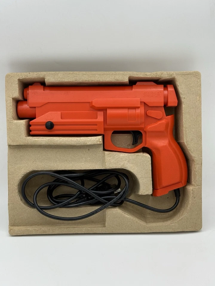 Authentic Sega Saturn Stunner Arcade Zapper Gun IN ORIGINAL BOX w/ paperwork! - Image 4 of 4