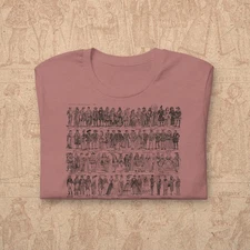 Vintage Fashion History T-Shirt – French Costume Timeline - Theater - Clothing