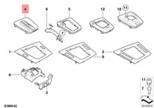 Genuine BMW E46 316i 1.6 1.9 318d Trim Preselector Lever 4th Gear 51168196114