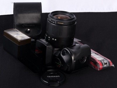 Canon EOS 750QD AF 35mm Film SLR + Tamron AF 28-80/3.5-5.6 ASPH