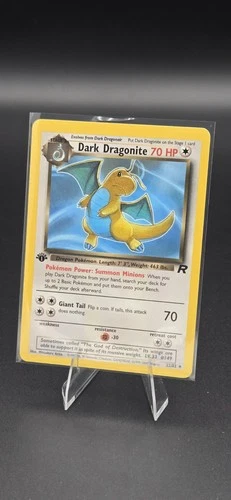 Pokémon TCG 1st Edition Dark Dragonite Non Holo