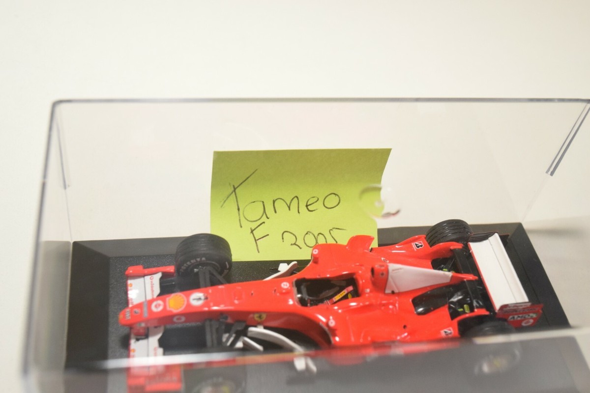 V 1:43 TAMEO FERRARI F1 F2005 RACING CAR #1 NEAR MINT CONDITION | eBay