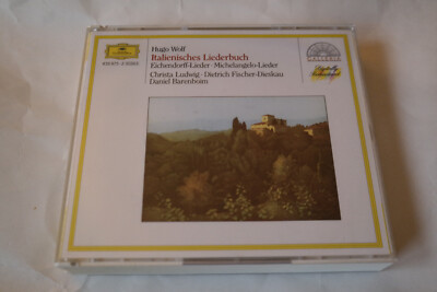 Hugo Wolf: Italienisches Liederbuch - Ludwig - Fischer-Dieskaui, DG 2 CDs