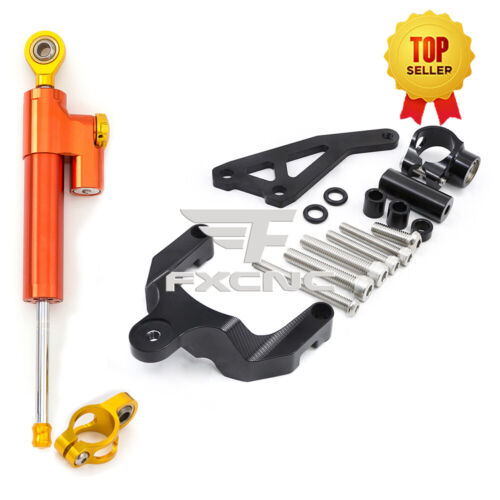 Juego de soportes estabilizadores amortiguador de dirección CNC para GSR600 2006-2010 GSR750 11-15 - Imagen 3 de 33