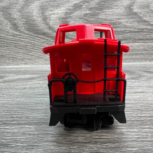 HO Scale TYCO Caboose #689 Offset Red Vintage Freight Train Car - Picture 6 of 13