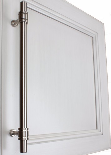 GlideRite 7-5/8" Solid Steel Ring Cabinet Bar Pull Satin Nickel - 4340-192-SN-1 - Bild 5 von 6