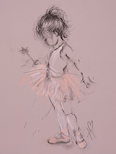 Hazel Bowman Canvas Art Print Range of Ballet Dancer Ballerina Pictures - Picture 24 of 51