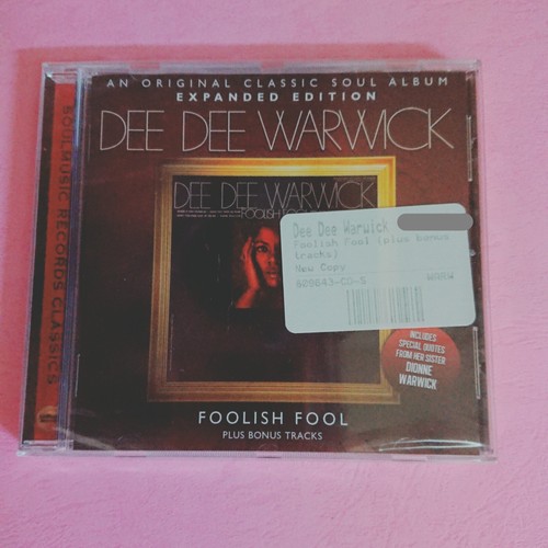DEE DEE WARWICK FOOLISH FOOL +5 EXPANDED REMASTERED CD B16