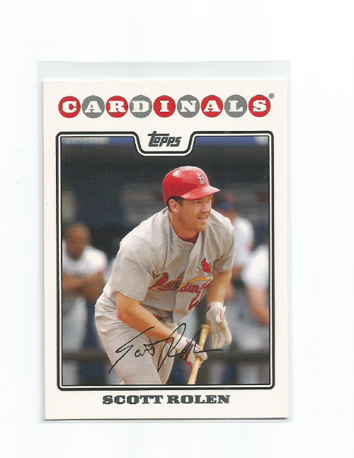 SCOTT ROLEN (St. Louis Cardinals) 2008 TOPPS CARD #170 | eBay