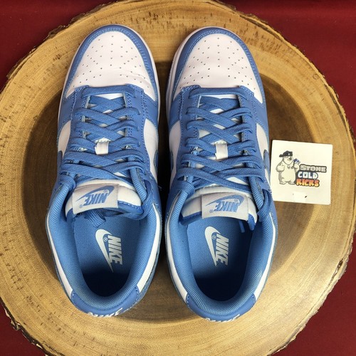 Nike Dunk Low UNC Kentucky University Blue Retro DD1391-102 Size 8 High Mid - Picture 4 of 10