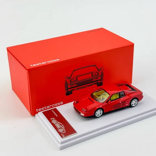 XF Modell Maßstab 1:64 Ferrari Testarossa F110 rot Diecast Auto Modell Spielzeug Geschenk - Bild 1 von 7