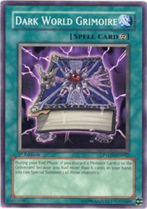 Dark World Grimoire - PTDN-EN062 - Common - Unlimited Edition x3 - Near Mint