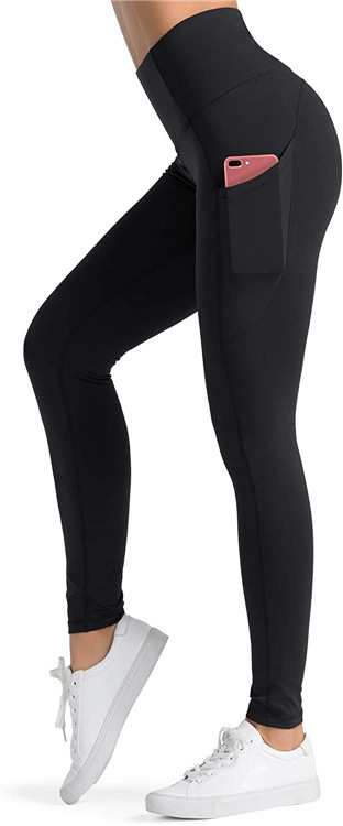 Eco Yoga Pants Pocket Style Fitness Fast Drying Yoga Pants/Gym Fitness Workout-image