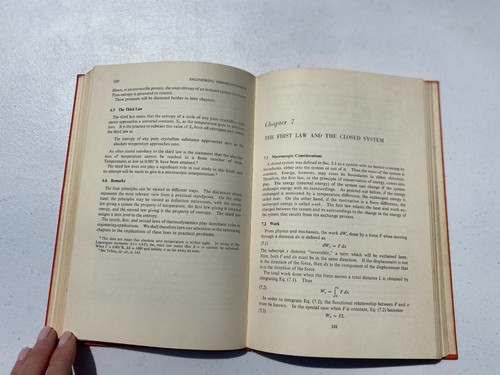 Vintage 1965 Engineering Thermodynamics Van Nostrand EL SadenLehrbuch Hardcover - Bild 8 von 10