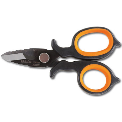Beta 1128BSX Electrician Scissors with Graduated Blades Cable Cutter Wires Cable