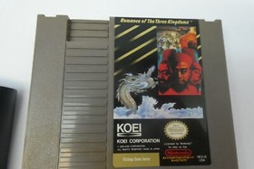 1989 KOEI Corp Japan Nintendo NES NES-IS-USA Romance of the Three Kingdoms Game