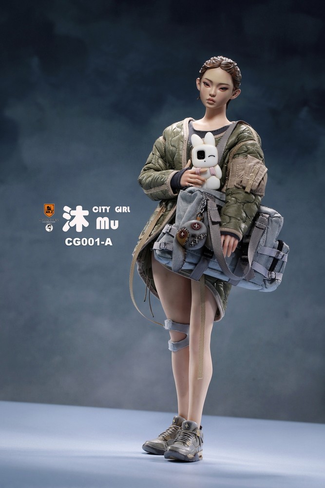 1/6 Mr.Z Model Studio CG001 City Girl Mu/Bing Female Action Figure