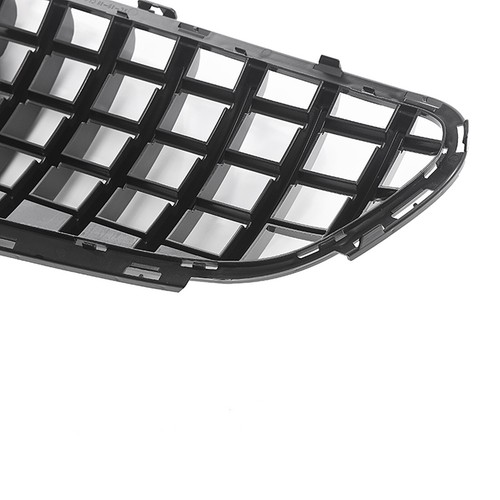 Black Front Grille For Mercedes Benz CLS-Class CLS 63 W218 GTR 2015-18 - Picture 8 of 9