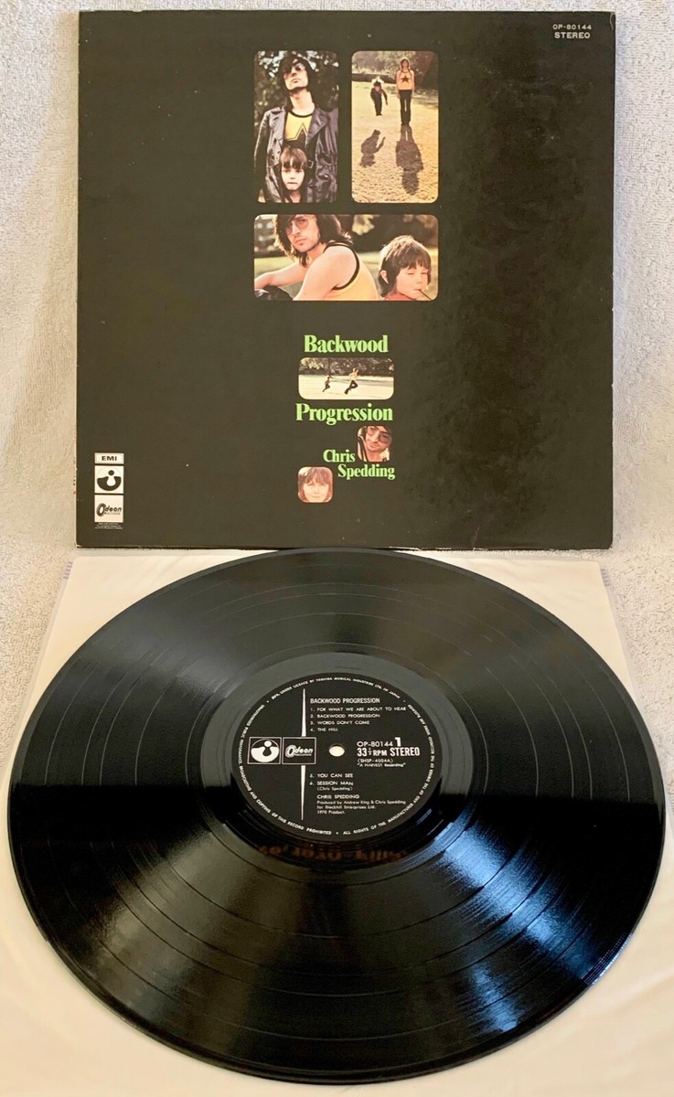 クリス・スペディング　Backwood Progression LPレコード クリス・スペディングBackwood Progression LPレコード