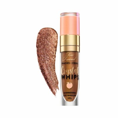 Too Faced Crystal Whips Shimmering Liquid Eye Shadow - Peaches and Cream Collect
