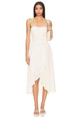 sachin and babi light blue dress Free People Aelia Midi Dress