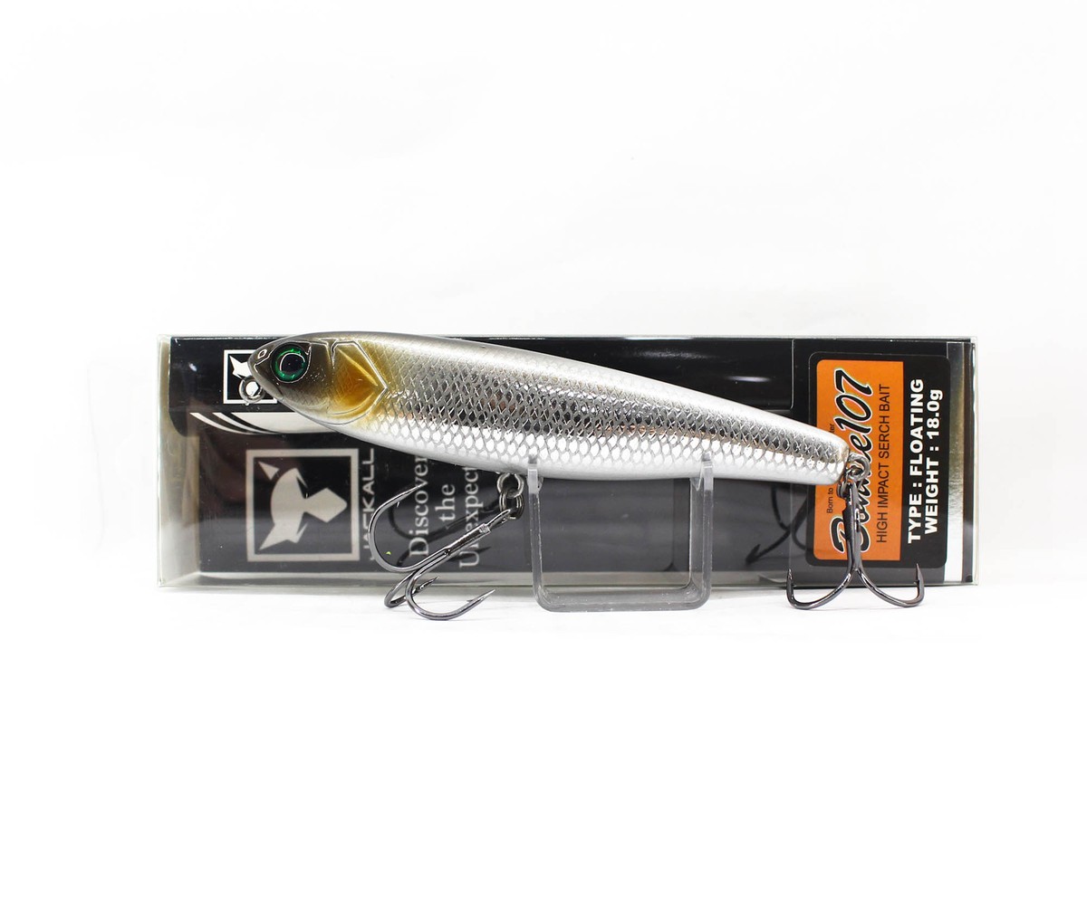 Jackall Bonnie 107 Floating Lure HL Silver Nightmare (0708