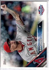 2016 Topps Opening Day #193 Hector Santiago NM-MT Angels ID:1482
