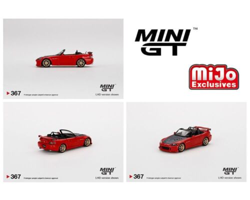Honda S2000 AP2 Mugen- 2022 Mini GT Mijo exclusive - New formula Red