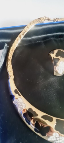 Pierre Lang Vergoldet Collier Halskette 42cm Ohrclips Schmetterling (019) - Bild 7 von 10