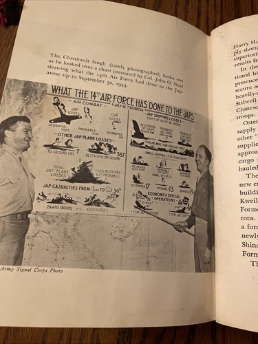 Chennault And The Flying Tigers ~1963 HC~ Military Aviation WWII Pacific China - Imagen 10 de 16