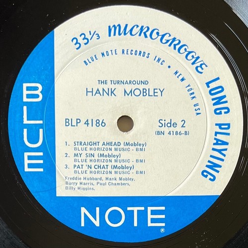Hank Mobley The Turnaround 1965 OG New York VANGELDER Ear BLP 4186 Blue Note LP - Picture 4 of 4