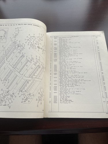 New Idea 486 Round Baler Repair Parts Manual - Picture 2 of 3